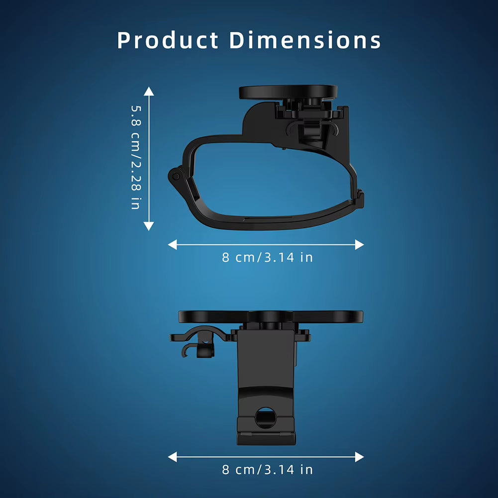 Mini Steering Wheel for PS5 Game Controller 3D Printing Racing Games Steering Wheel Replacement Direction Auxiliary Accessories