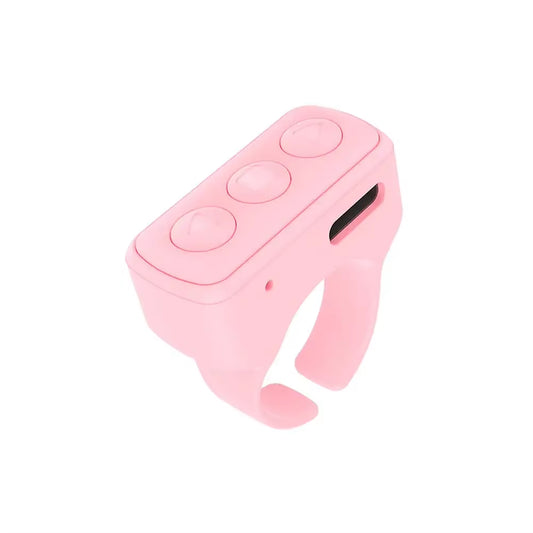 Wireless Fingertip Remote Control Ring Blue Tooth Ring Scroller Page Turner Stable Connection Wireless Page Turner for Tiktoks
